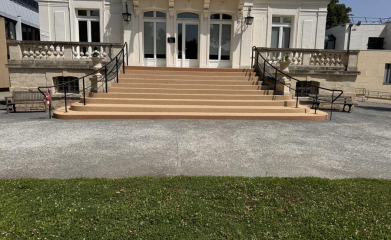 Moquette de pierre escalier image 
