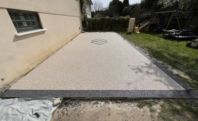 Rénovation terrasse moquette de pierre à Bessancourt dans le Val d'Oise 95 image 
